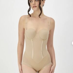 Maidenform Ultra Firm Convertible Shaper Shapewear Girdle Beige 36C NEW NWT